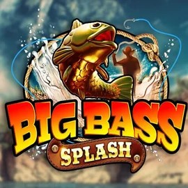 Big Bass Splash slot logo by Pragmatic Play at Pelipeto Casino